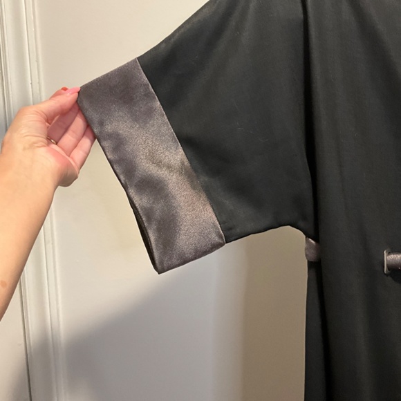 NY Designer NWT Black Silver 1 of kind short sleeve dress - Picture 6 of 6